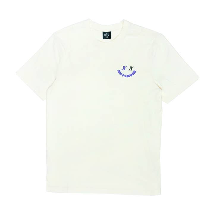 Smiley Tee - Cream for wholesale by jxstsayno