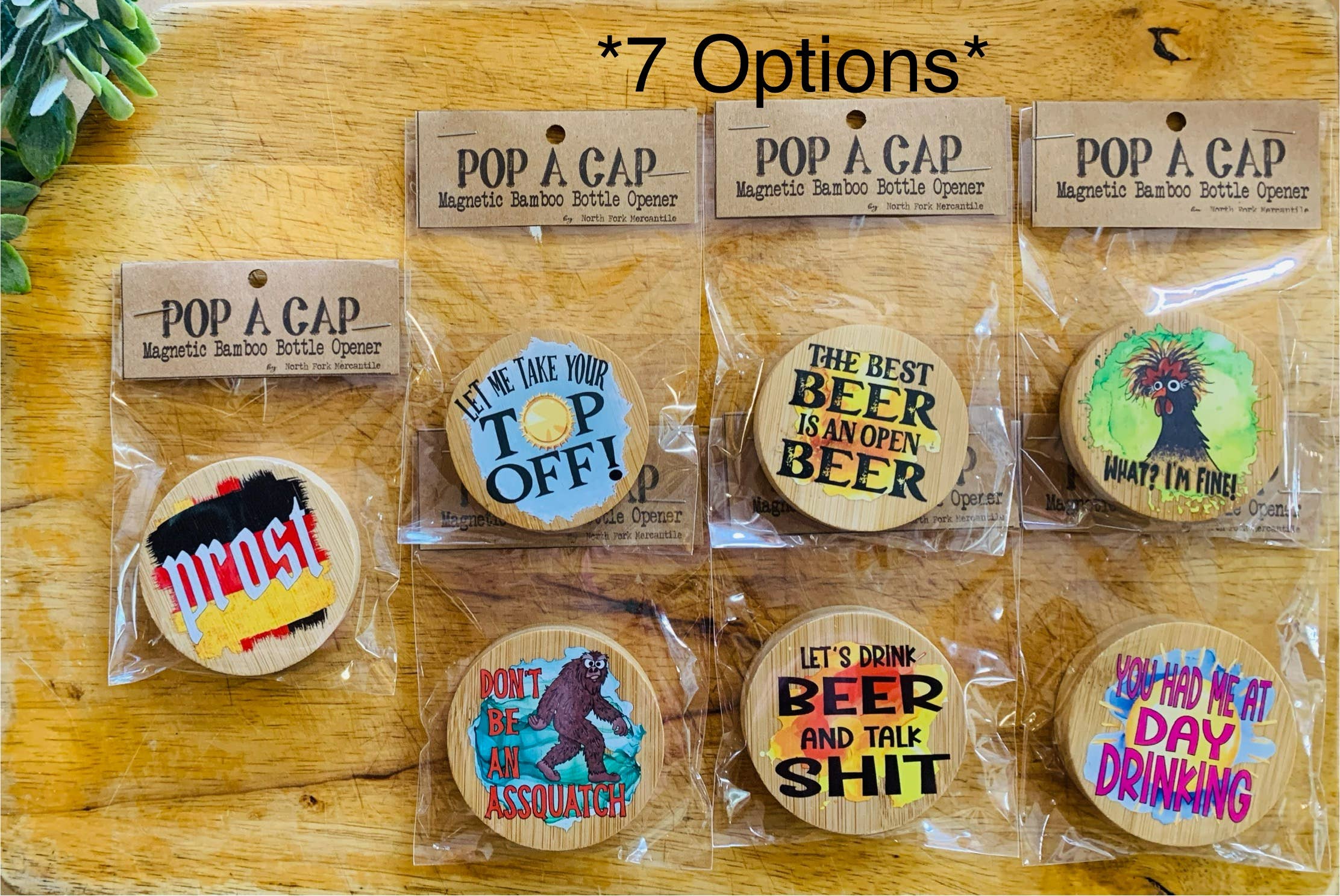 North Fork Mercantile - Wholesale Bottle/Wine Opener - Magnetic Bottle Opener, Beer Gift, Distillery, Winery, Bar7