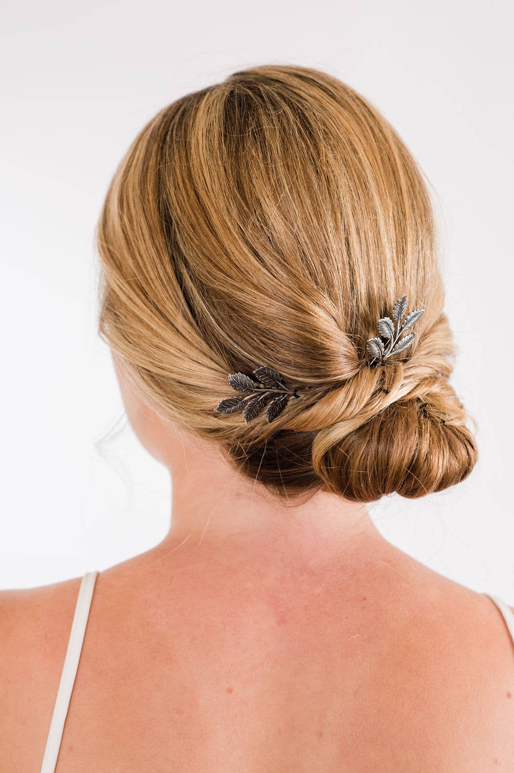 A Pocket of Posies - Wholesale Bobby Pin - Women's - Silver Branch Bobby Pins - Set of two pins6