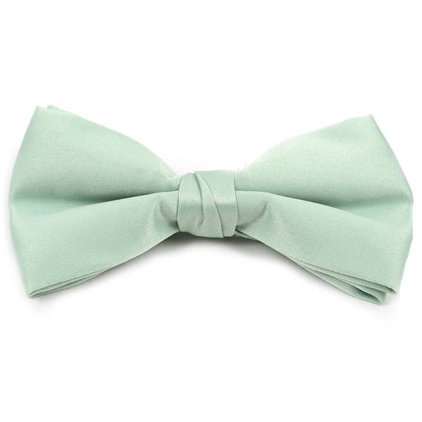 Selini New York - Wholesale Bow Tie - Men's - Men's 2.5" Poly Satin Clip On Bow Ties22