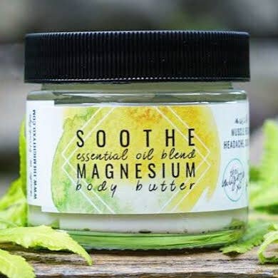 Rejsestørrelse (Alle Dufte) Magnesium Body Butter for engroshandel hos The Mighty XO