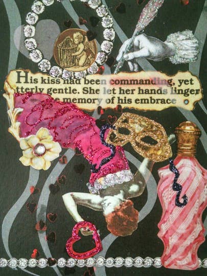 Carte de roman romantique, carte d'amour sexy, Saint-Valentin sexy pour la vente par Erica DiPaolo Designs