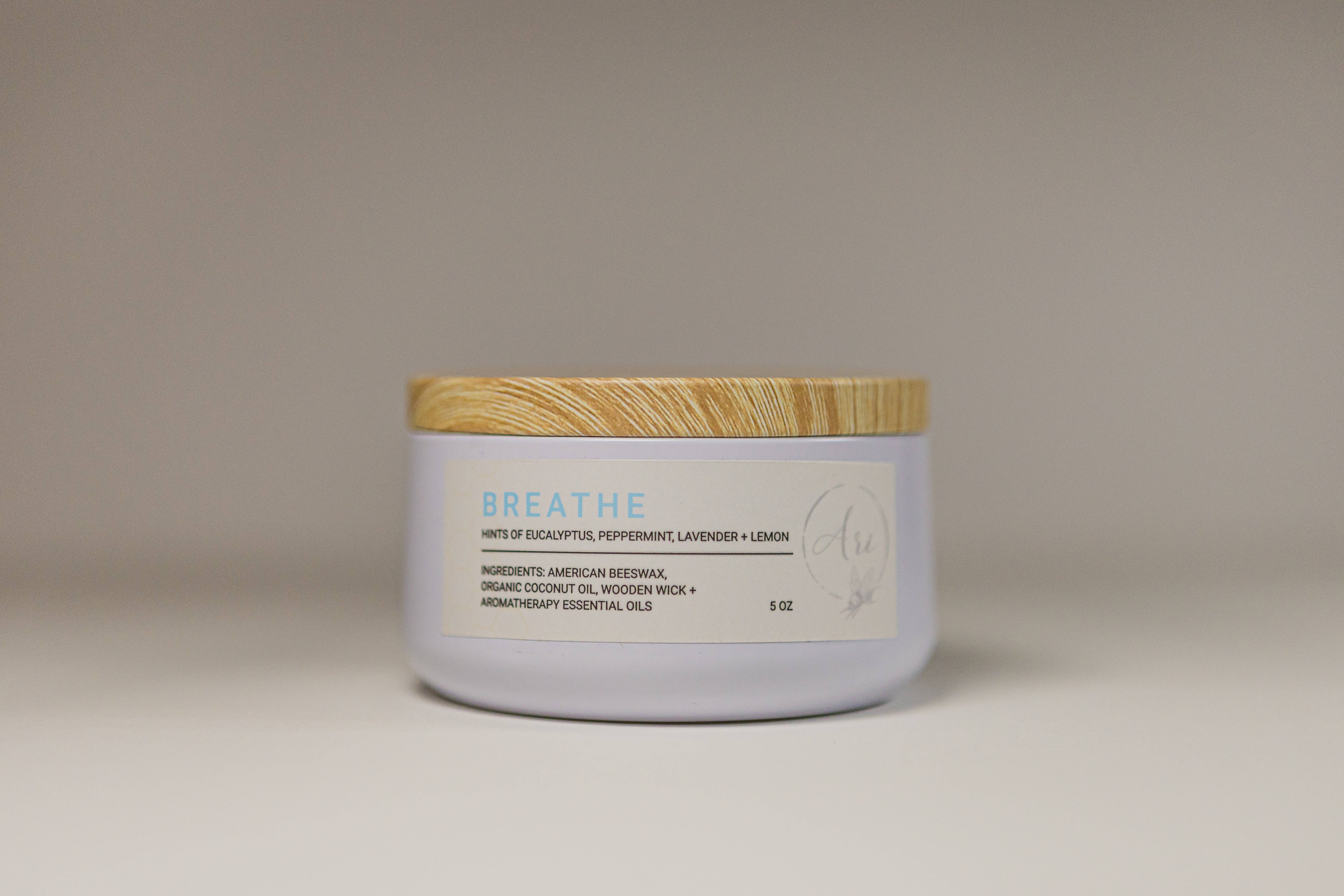 Wellness by Ari - Wholesale Jar/Filled Candle - BREATHE