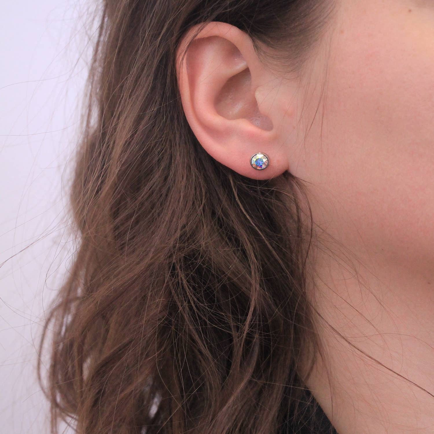 CARALI / MYC Paris - Wholesale Jewelry Set - 7 Days Moon Earring Set - Silver and Multi6