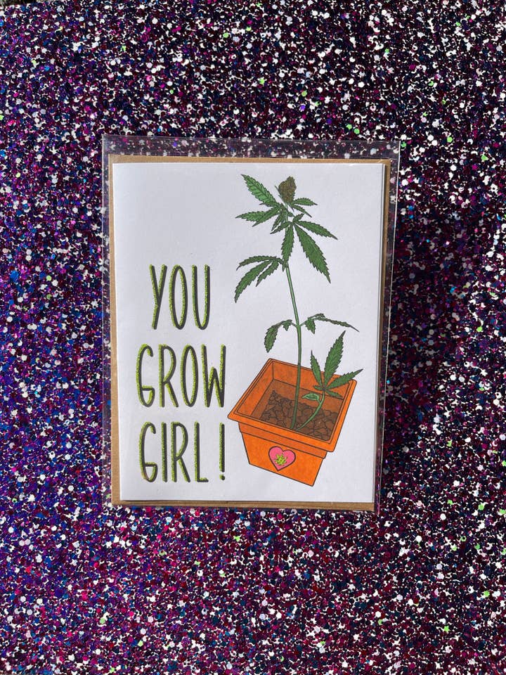 Du wirst Mädchen! - Unterstützende Grußkarte für den Großhandel von Savage Sins