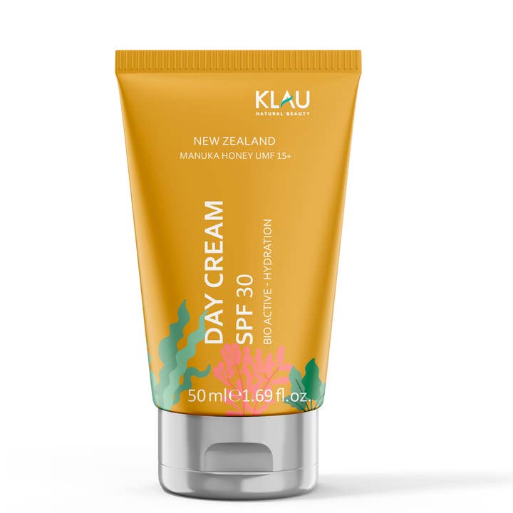 KLAU Dagcreme 50 ml - Bioaktiv - Fugtgivende - SPF30 for engroshandel hos Klau Beauty S.L.