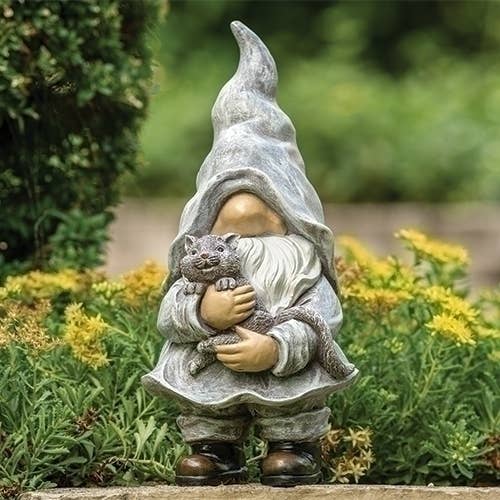 Statue de gnome chaton pour la vente par Roman