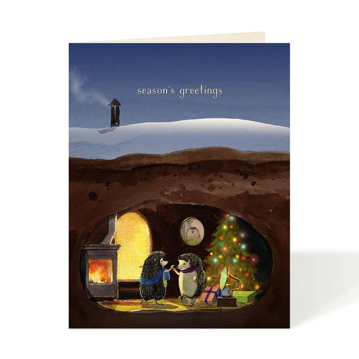 Happy Burrow Holiday Card Happy Burrow Holiday Card