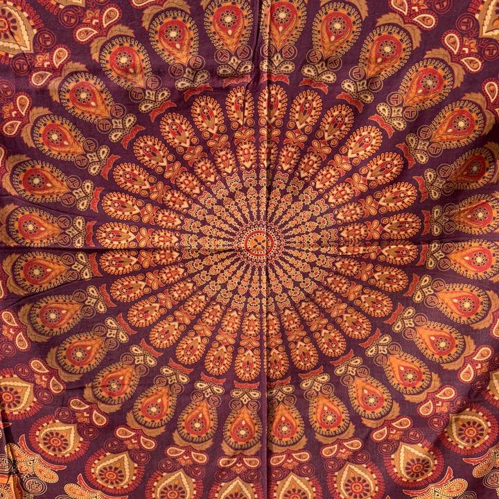 bhavnas boutique - Wholesale Tapestry/Textile - Hippie Handmade Cotton Indian Art Tapestry Mandala Bedsheets1