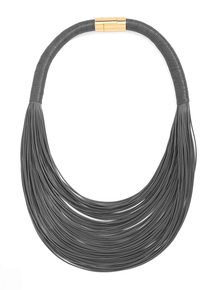 ZENZII Jewelry - Vendita all'ingrosso Girocollo/collier - Collana a strati con cordino in pelle4