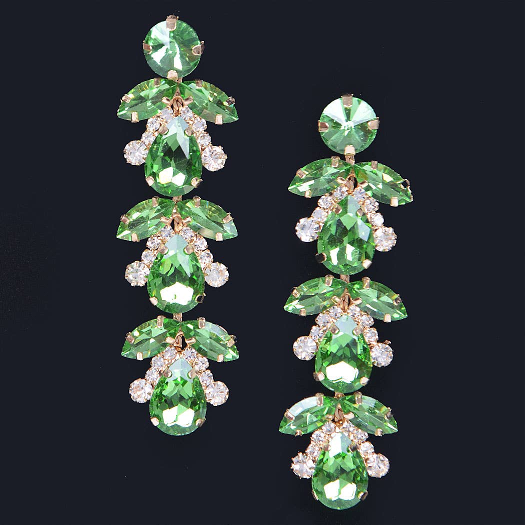 3AM BY H&D ACCESSORIES - Wholesale Dangle Earrings - Rhinestone Earring3