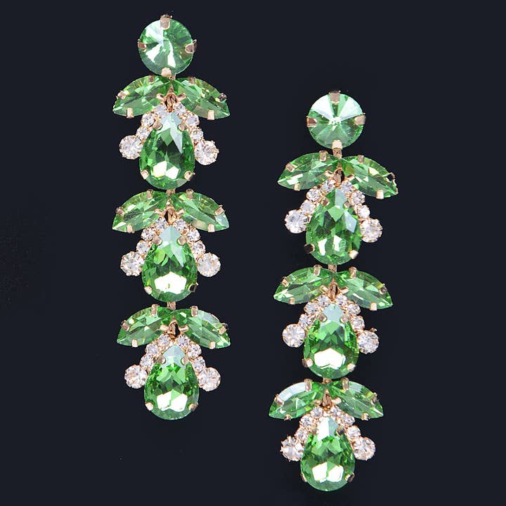 3AM BY H&D ACCESSORIES - Wholesale Dangle Earrings - Rhinestone Earring3