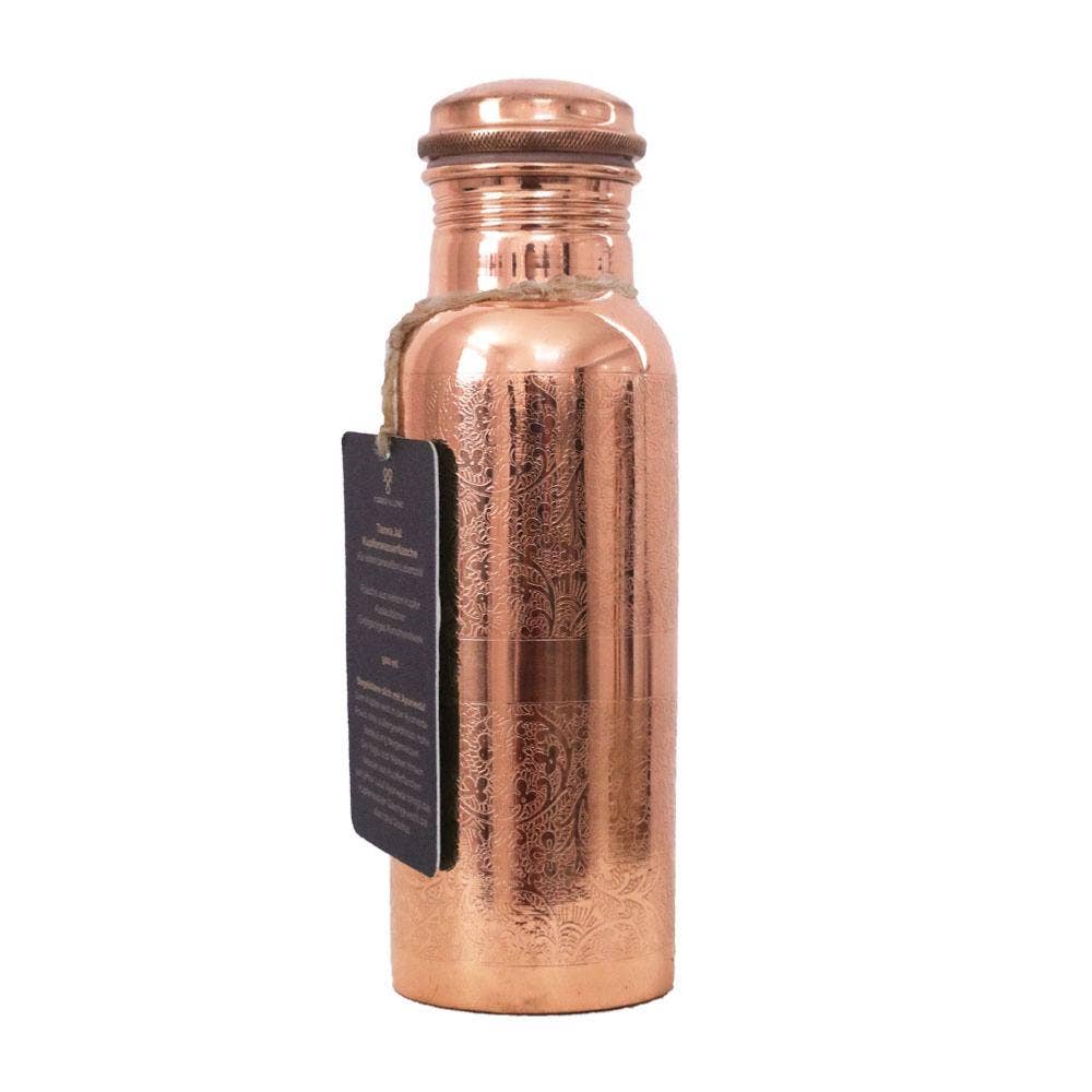 Shared Earth - Wholesale Water bottle - Copper water bottle, engraved, 600ml2