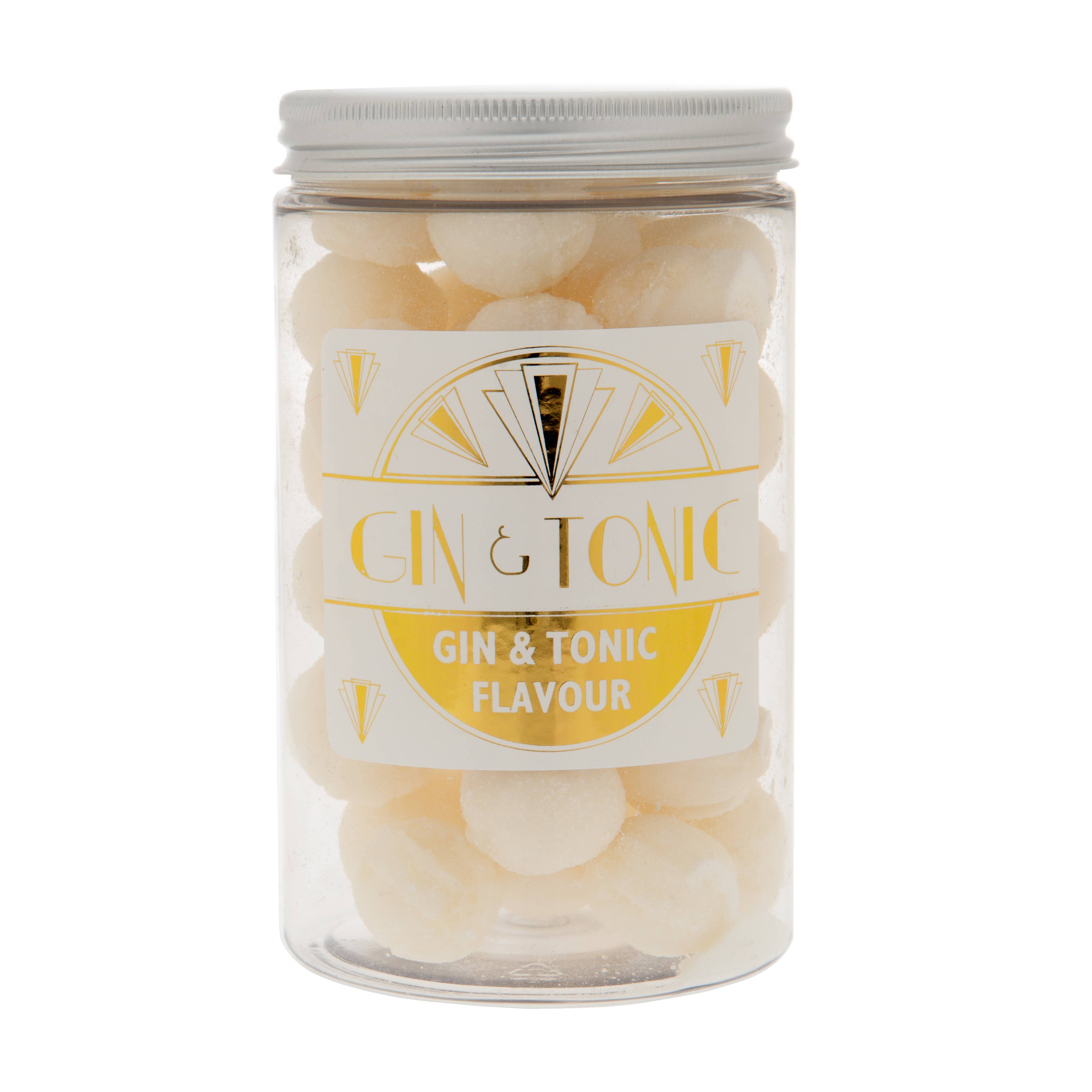Candyhouse Ltd – wholesale Boiled sweets – Gin & Tonic Hard Boiled Sweets in Tall Jar0