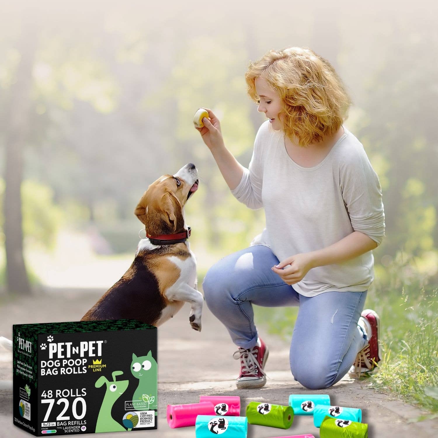 Pet N Pet - Wholesale Pet Poop Bag - Pet N Pet Lavender Colorful Poop Bags – 720 Count5