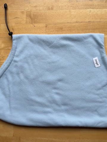 Échantillon - Col capuche en polaire noir for wholesale by Gibou