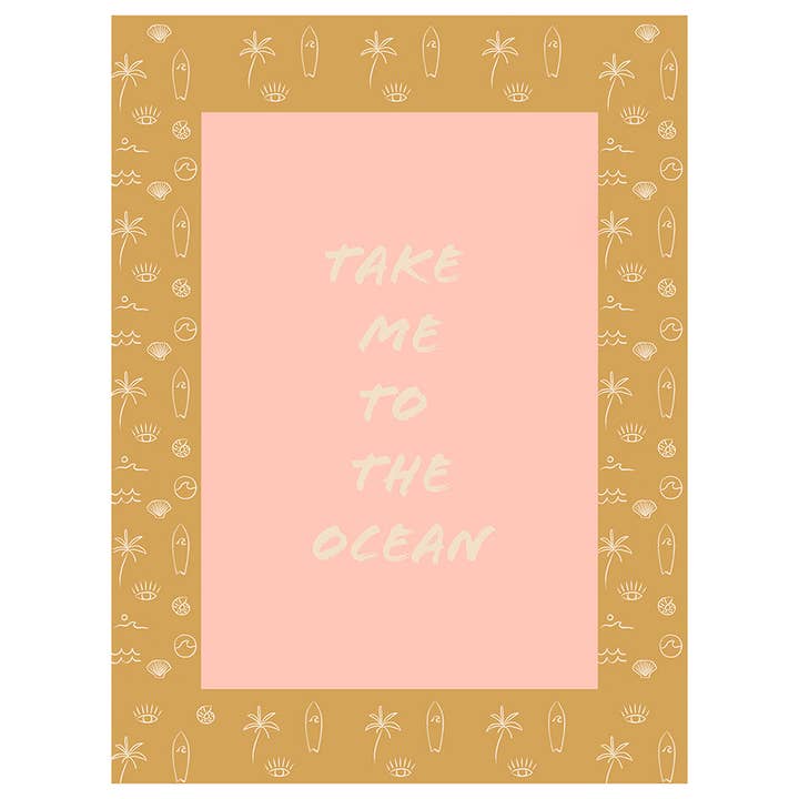 Karte - Bring mich zum Ozean für den Großhandel von Love Ibiza