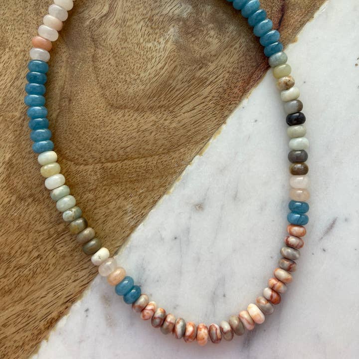 Jessica Matrasko Jewelry – Colar com missangas/pérolas por atacado – Colar Rowan4