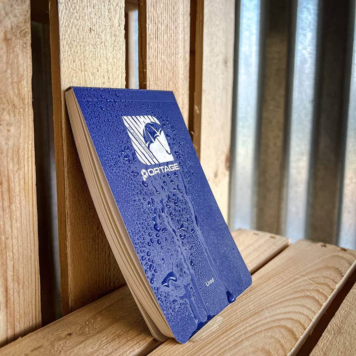 Portage Notebooks - Wholesale Notepad - 4 Pack Waterproof Notepads 3"x5" 40 Doublesided Lined Sheets4