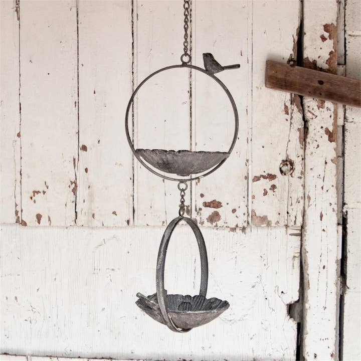 Audrey's Home & Gift - Wholesale Bird Feeder - Two-Tiered Hanging Bird Feeder (PC)6