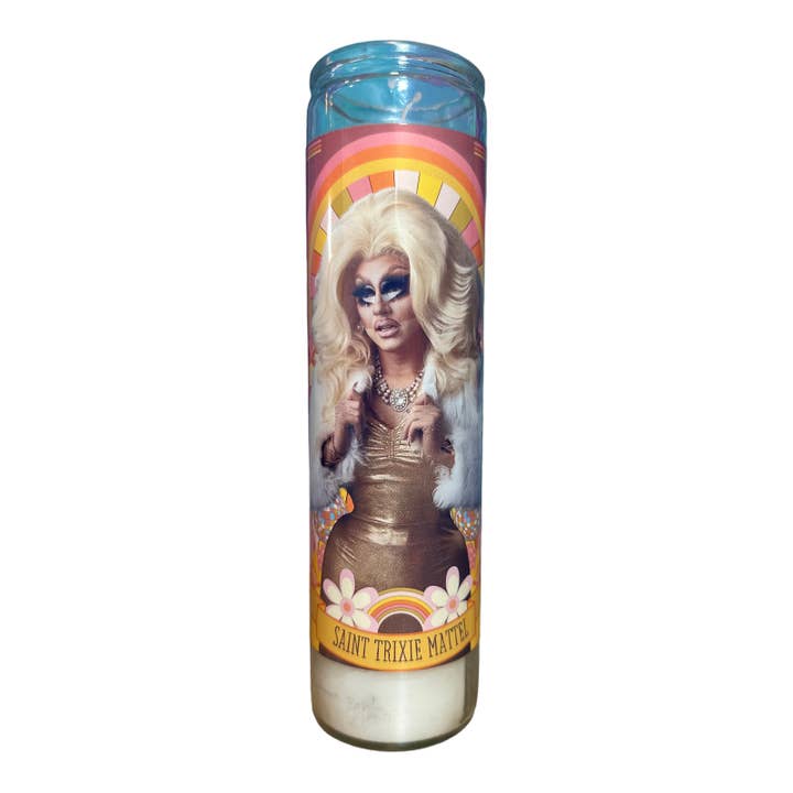 The Luminary and Co. - Wholesale Votive Candle - The Luminary Trixie Mattel Altar Candle1