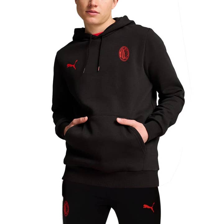 Puma AC Milan Vrijetijdsfans Hoodie Trainingspak 2024/25 Zwart voor wholesale door SchnappFreude