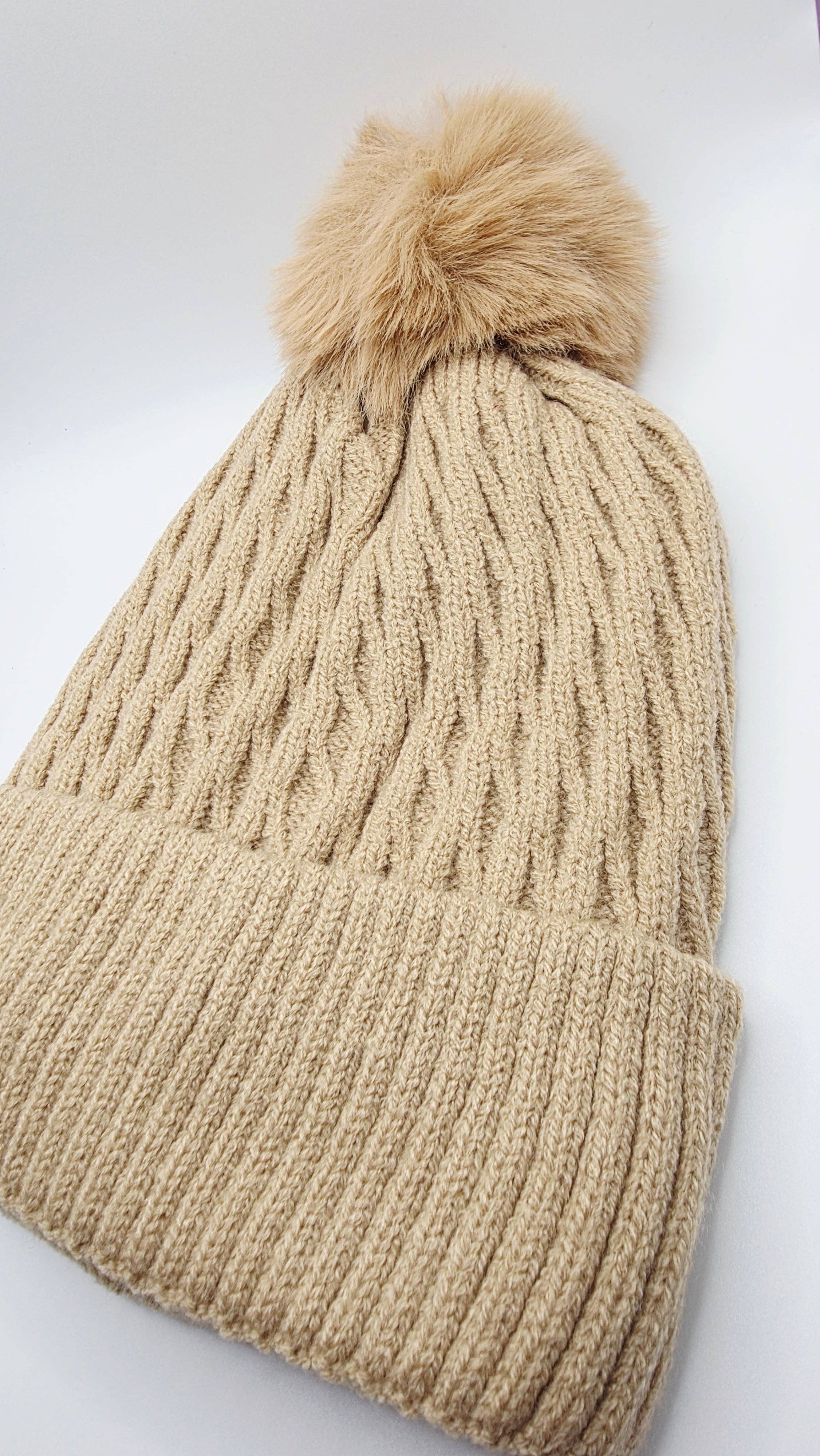 Arya Jewellery Wholesale – wholesale Beanie – Women's – Cable Knit Fluffy Bobble Hats Pack of 126