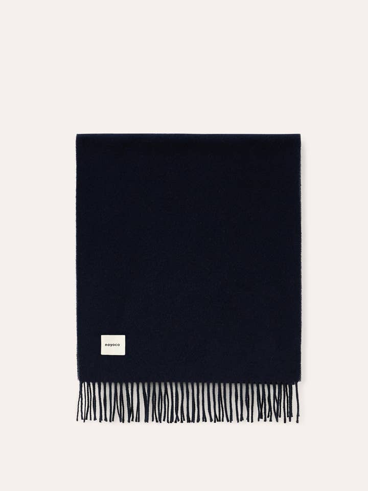 Odda Navy Unisex Scarf for wholesale by NOYOCO