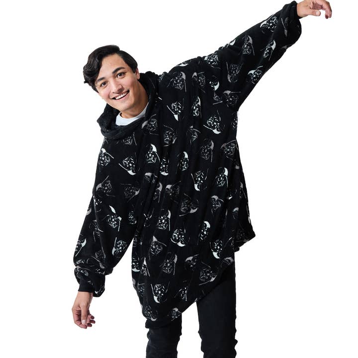 Bioworld Merchandising - Wholesale Throw Blanket - Star Wars Darth Vader Hoodie Blanket