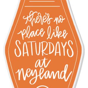 Thirteenwinks - Wholesale Keychain - Unisex - Saturday at Neyland vintage motel acrylic keychain Tennessee