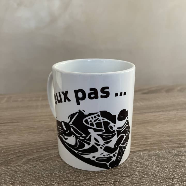 “I can't, I have a motorcycle” mug for wholesale by Les Créas de Malou
