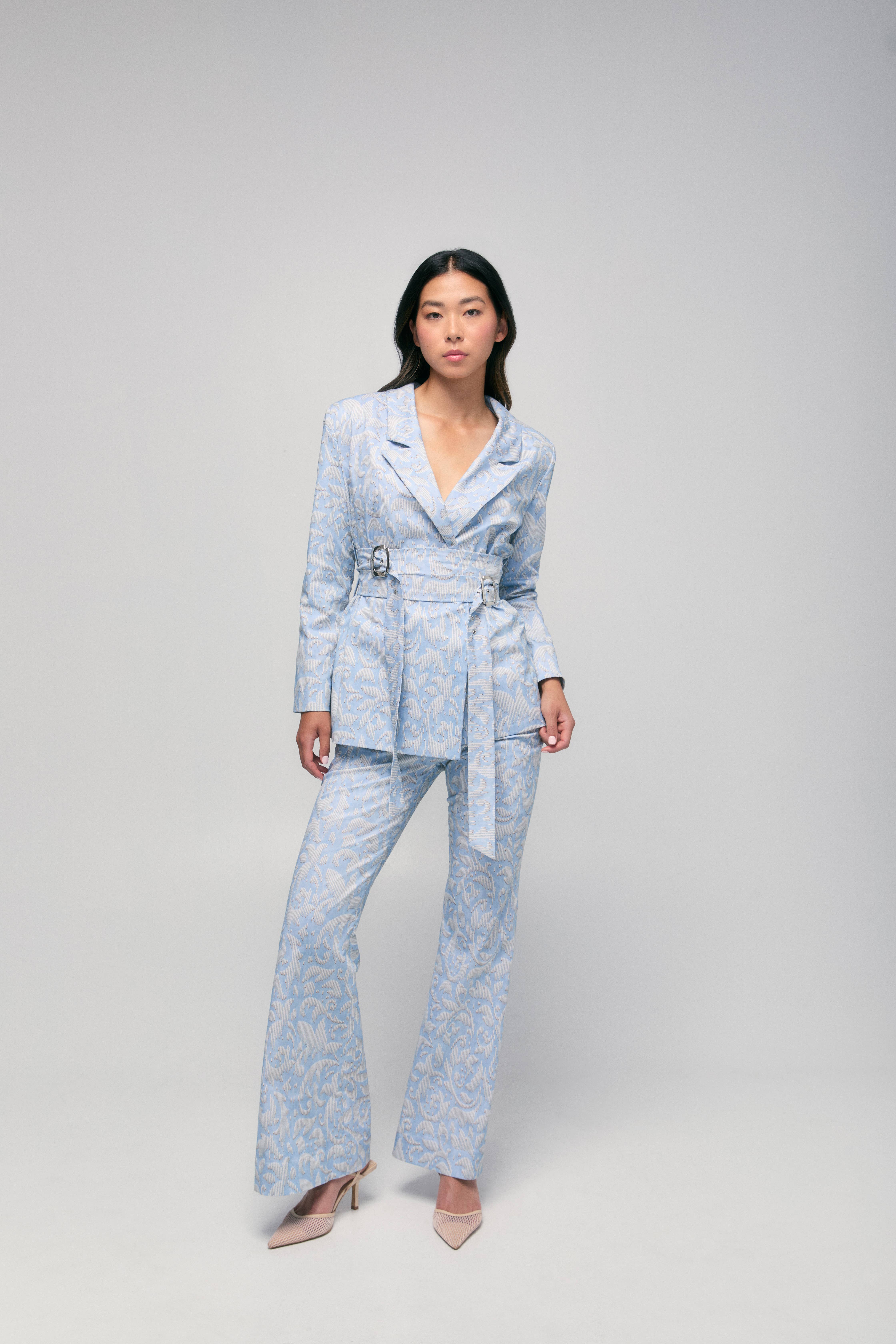 Hilary MacMillan - Wholesale Blazer - Women's - Twill Double Breasted Boyfriend Blazer1