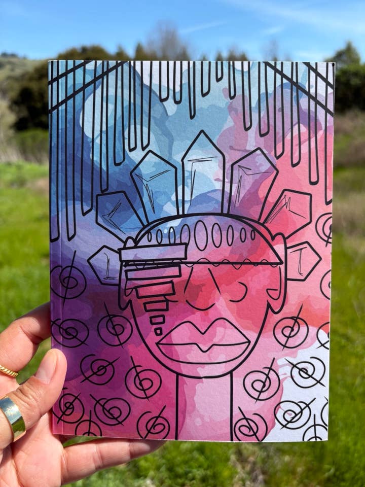 Voyager lined journal for wholesale by Sacred Paintbrush Arts