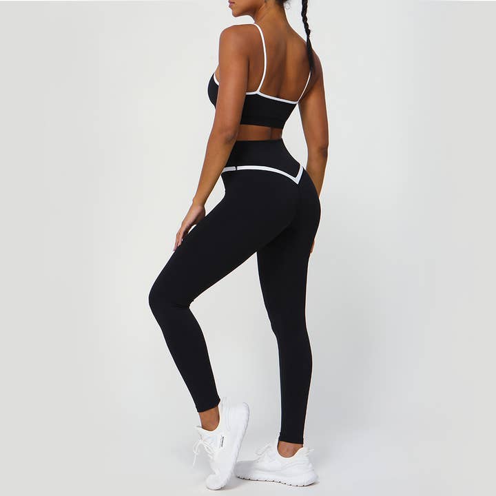 Sodalemon - Wholesale Activewear Set - Women's - Colorblocked Women Yoga Active Set