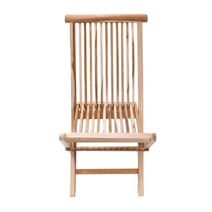 Nordic Teak - Wholesale Folding chair - Nordic Style Natural Teak Folding Chair1