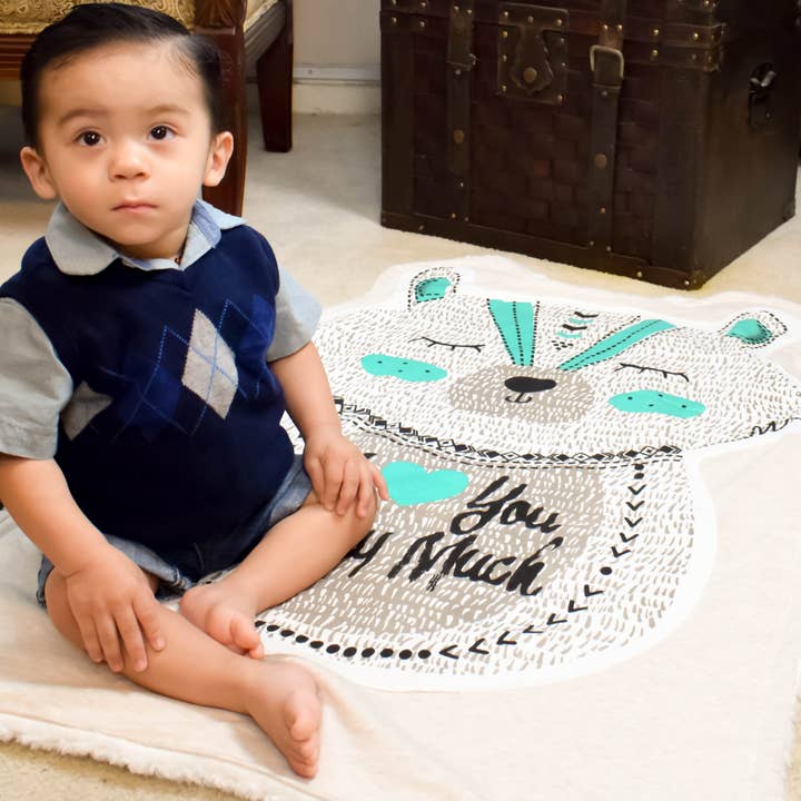 Lil Be - Wholesale Bedding Blanket - Kids & Baby - Character Berry the Bear Baby Blanket5