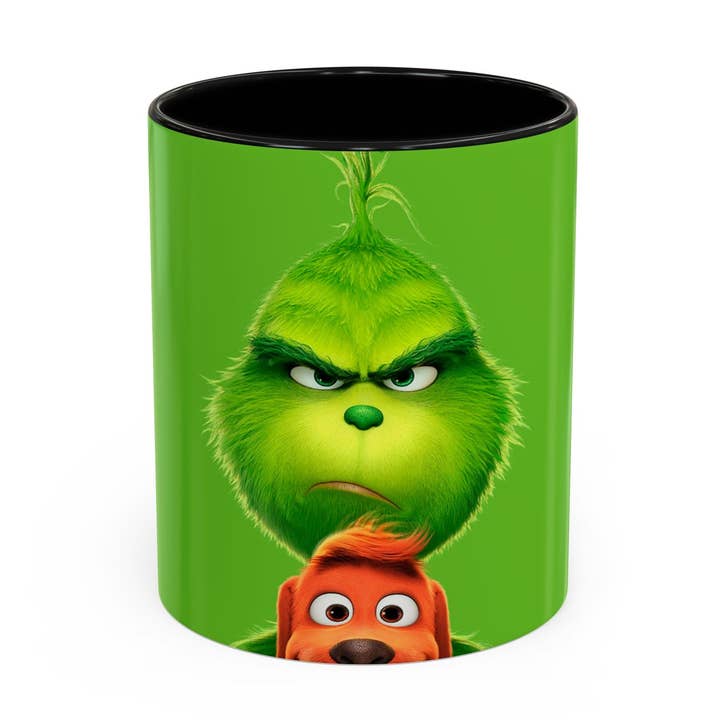 Grinch and Max Mug | Accent Coffee Mug 11oz 15oz for wholesale by Le Paperie Co