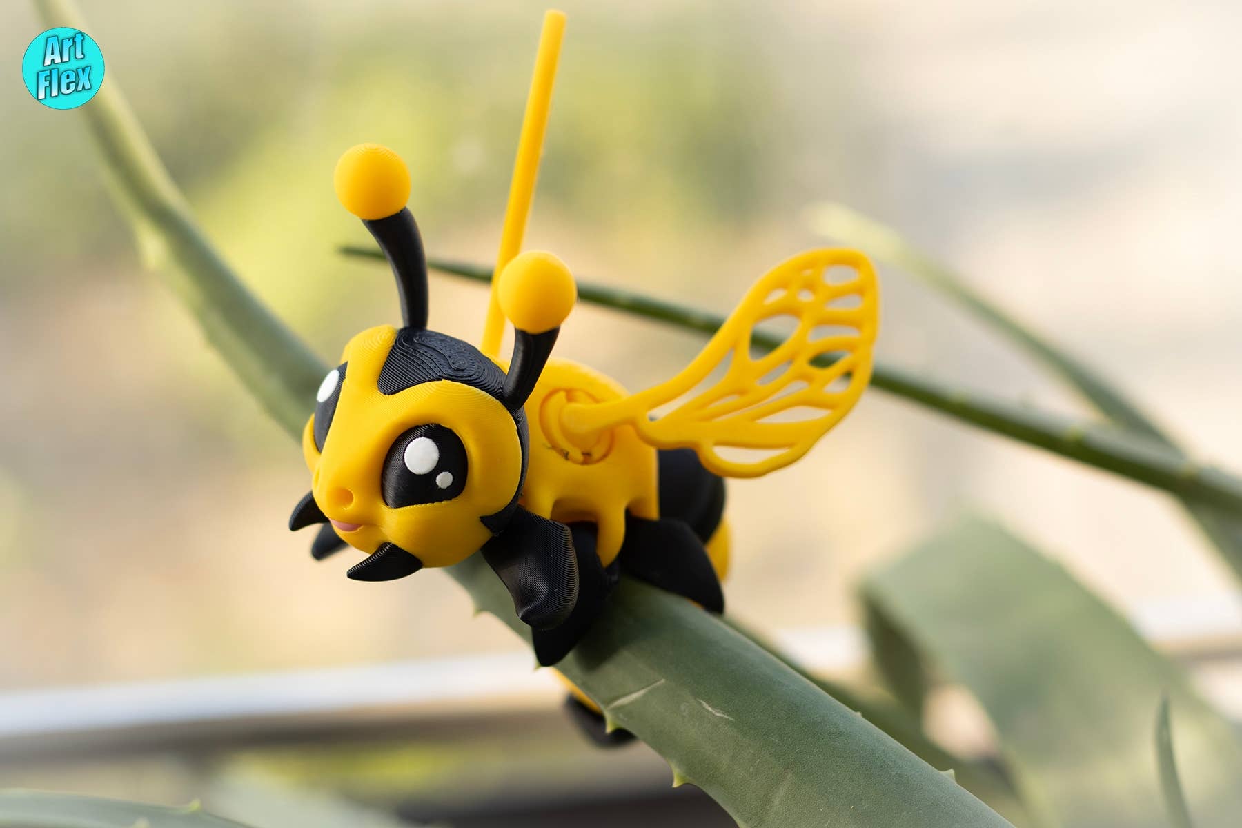 Great American Designs – Engroshandel Fidget - Børn – Bee og Queen Bee 3D-trykt artikuleret Fidget-legetøj1