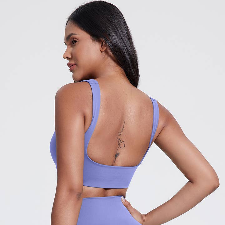 Sodalemon - Wholesale Sports Bra - Women's - Women Fitness Straight Strap Sport Bra8