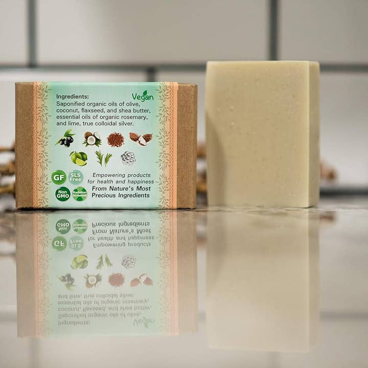 Silver Botanicals - Wholesale Bar Soap - Silver Shield Bar Soap, 4.4 oz.3