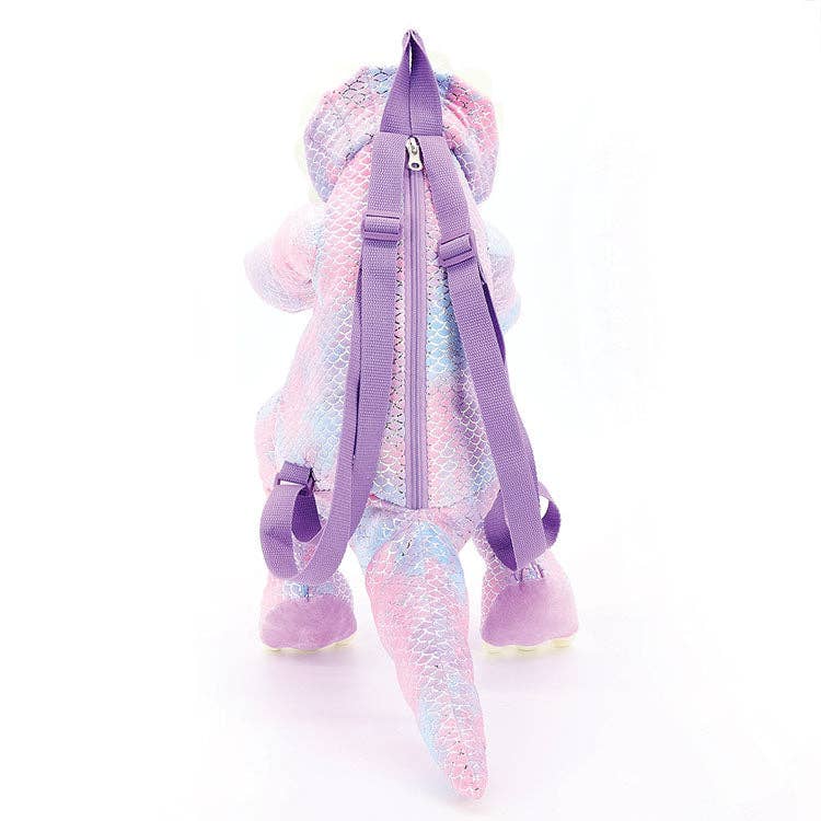 COMECO INC – Engroshandel Rygsæk - Dame – Triceratops Plysrygsæk4