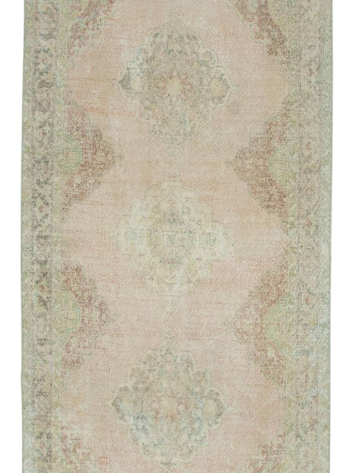 Tappeto Passatoia Turco Fatto a Mano Beige 4x13 - 28676 per la vendita all'ingrosso da parte di RUG N CARPET