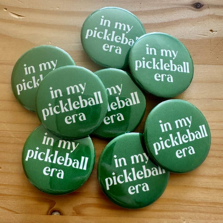 Pickleball Era Button for wholesale by Craftinista Girl