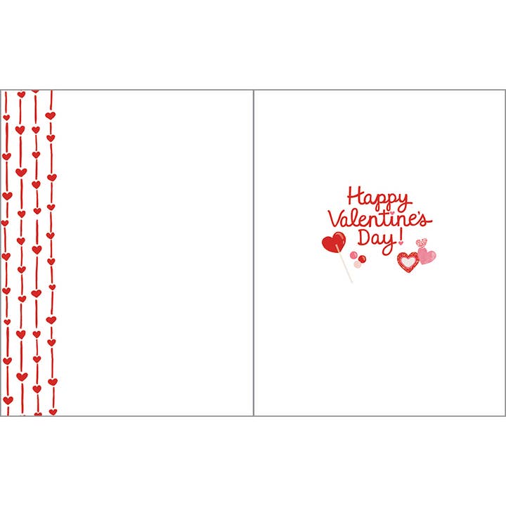 GINA B DESIGNS - Wholesale Valentine's Day card - Valentine Greeting Card - Sweets1
