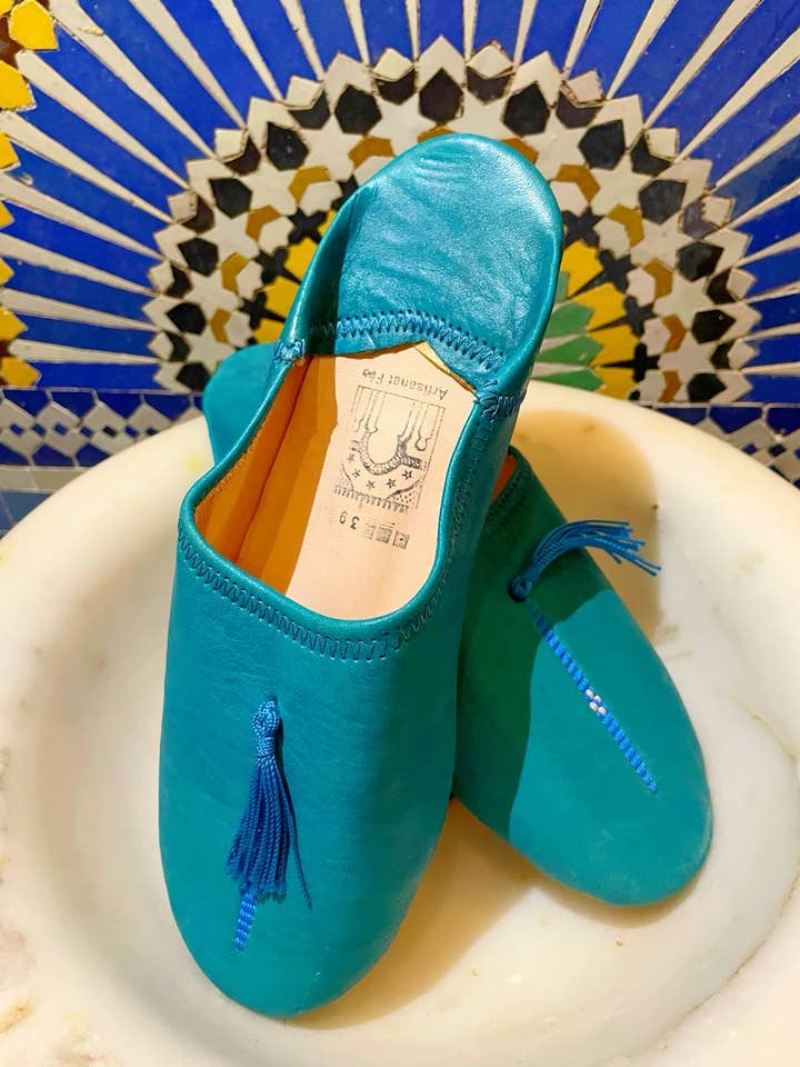 Nai Gifts - Wholesale Slippers - Women's - Genuine Leather Babouche SlipperÂ