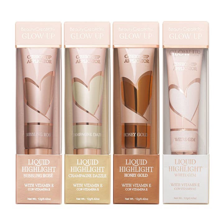 PINEAPPLE Beauty - Wholesale Makeup Highlighter - Beauty Creations FSLW-PTD1 Blush & Highlighter Display - 723