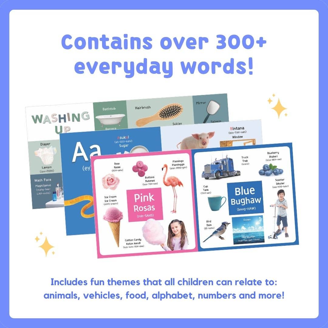 Heritage Kids Press - Wholesale Language & Linguistics Book - My First Tagalog Words Series / Serye ng Aking mga Unang Salitang Tagalog2