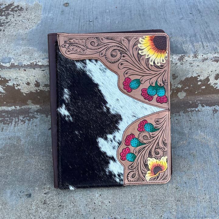 Western Linens - Wholesale Planner - Tooled leather & Cowhide Planners
