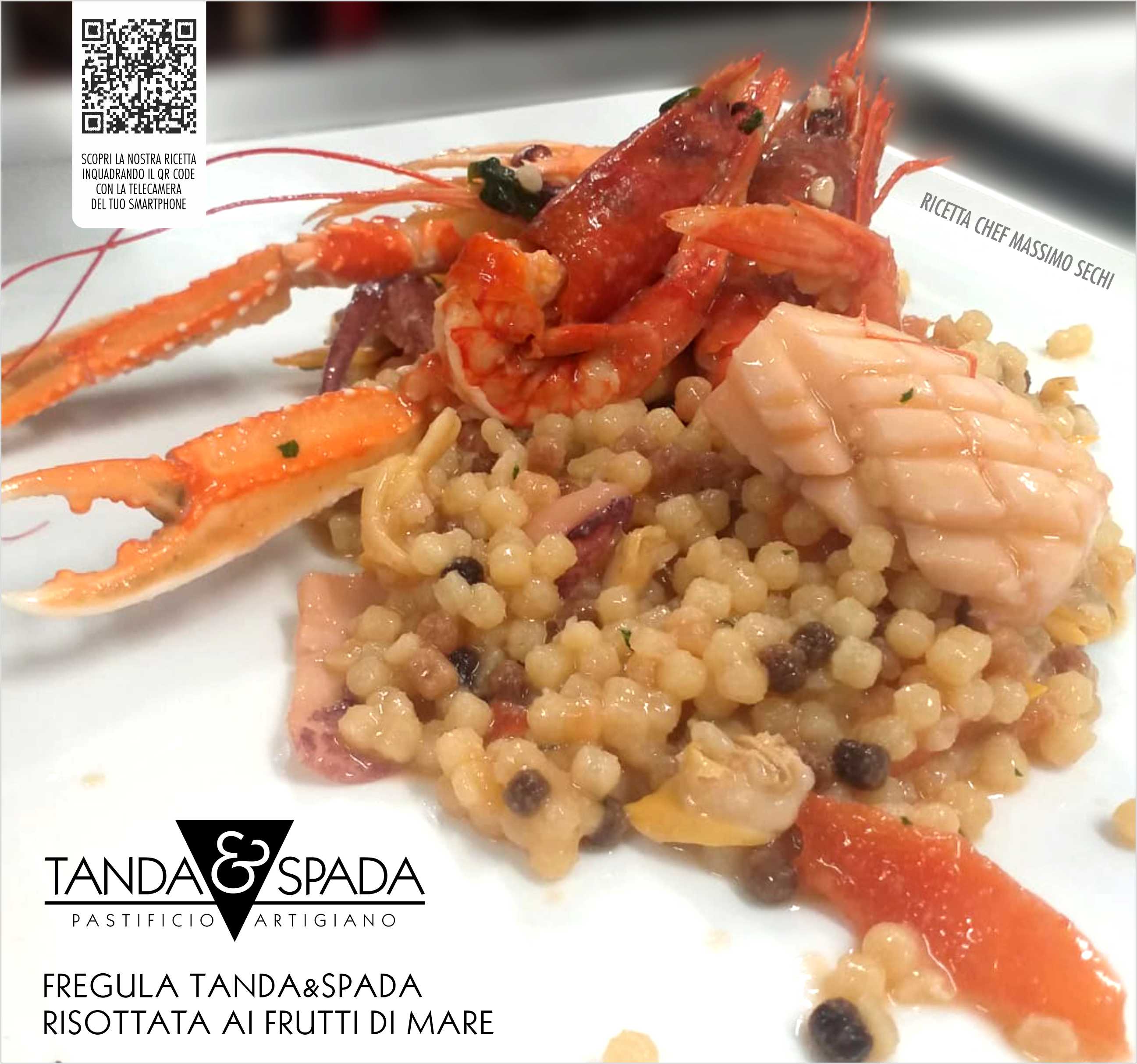 Pastificio Tanda e Spada - Wholesale Pasta - Fine Toasted Sardinian Fregula - 500 g2