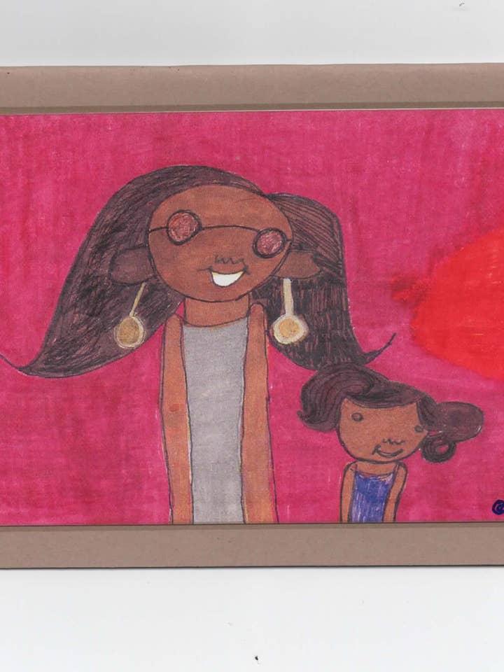 Mère et fille numéro 1, artiste autistique pour la vente par Noteworthy Crafts